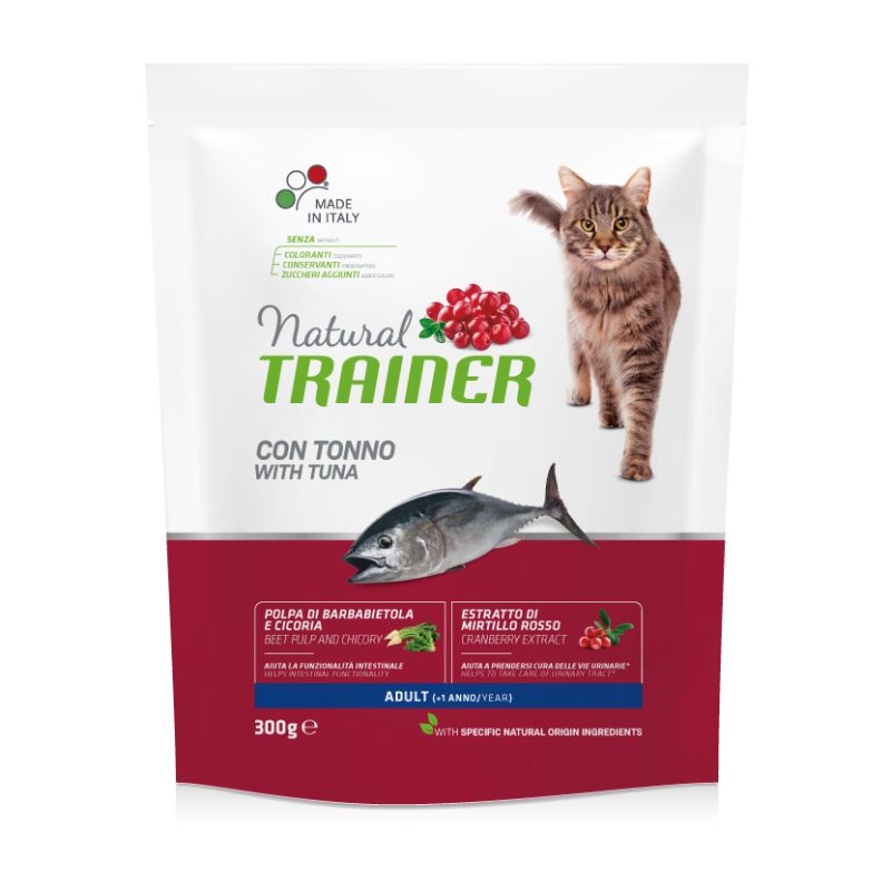 NATURAL TRAINER Cat adult tuna su tunu 300g